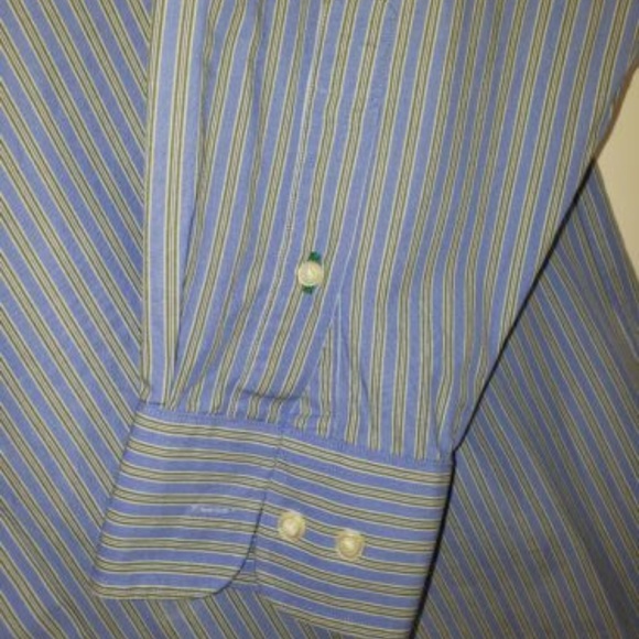 Tommy Hilfiger Mens Slim Fit Dress Shirt Sz Large - Picture 5 of 6